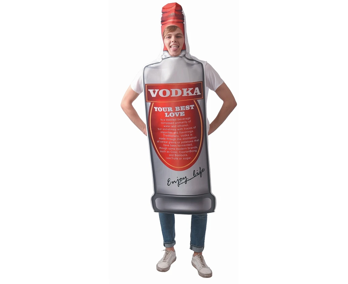 Costume for adult Vodka (top), size 56